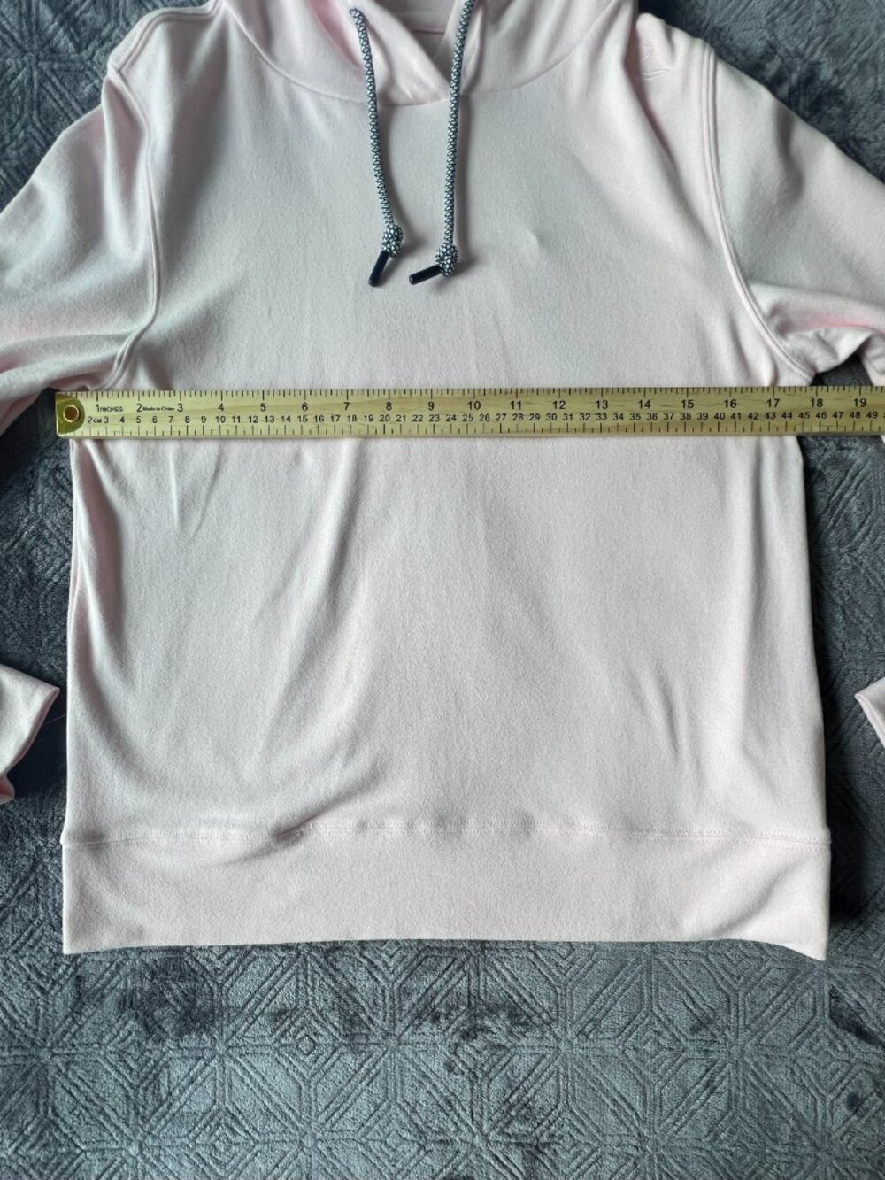 Rhoback Womens Performance Hoodie Sz Small Light Pink NWT Golf Tennis - Picture 9 of 16